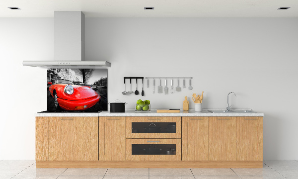 Panel de pared de cocina Coche clásico