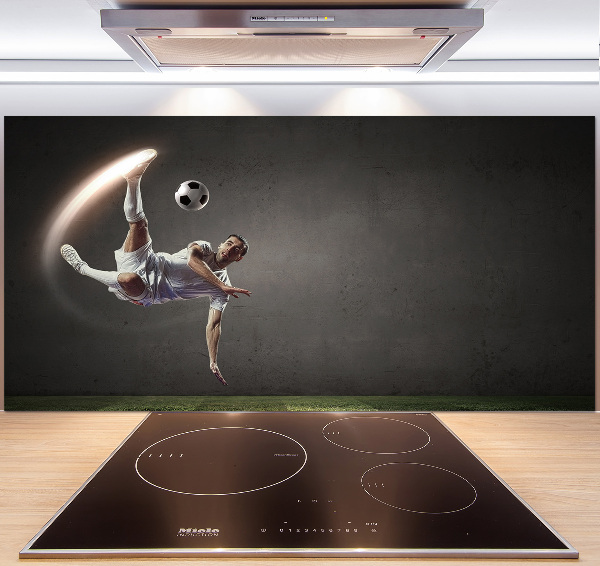 Panel antisalpicaduras Futbolista