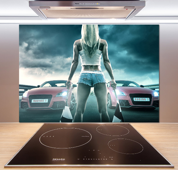 Panel do kuchni Początek wyścigu