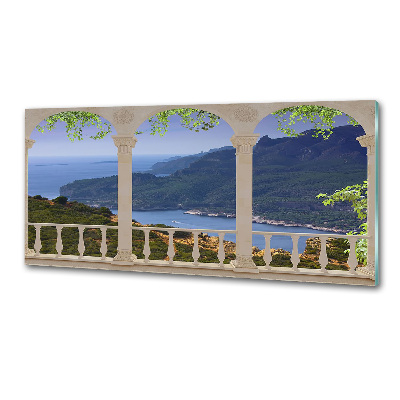 Salpicadero para cocina Vista de la bahía