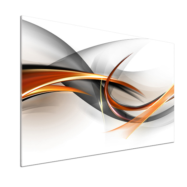 Panel antisalpicaduras Ondas abstractas