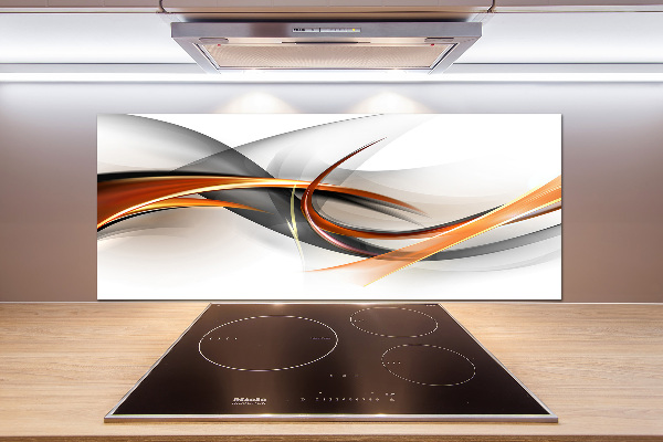 Panel do kuchni Abstrakcja fale