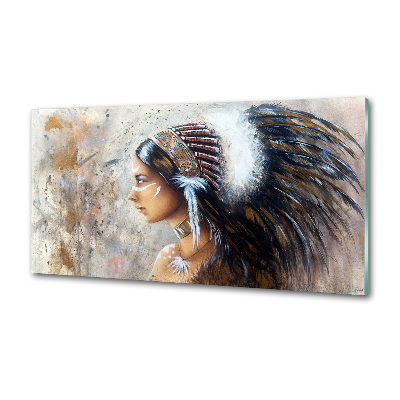 Panel para cocina mujer india