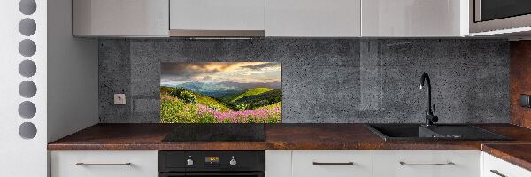 Panel para cocina paisaje de montaña