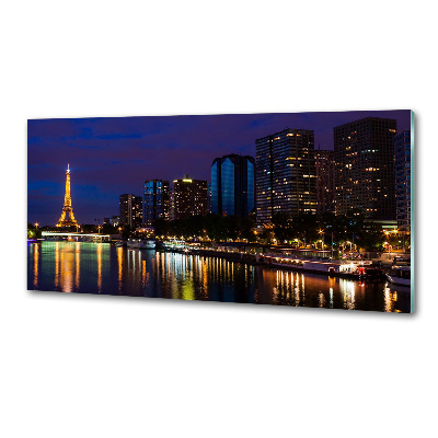 Panel de pared de cocina París de noche