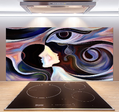 Panel antisalpicaduras Abstracción