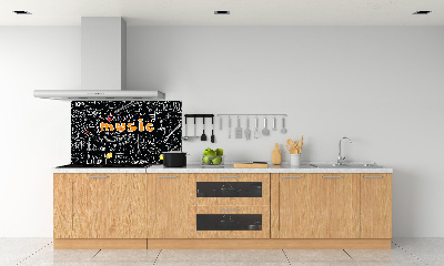 Panel para cocina Símbolos musicales