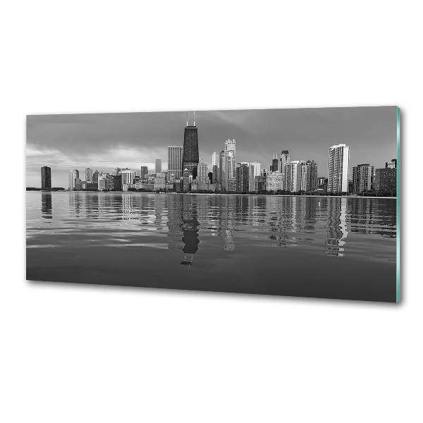 Panel szklany do kuchni Chicago