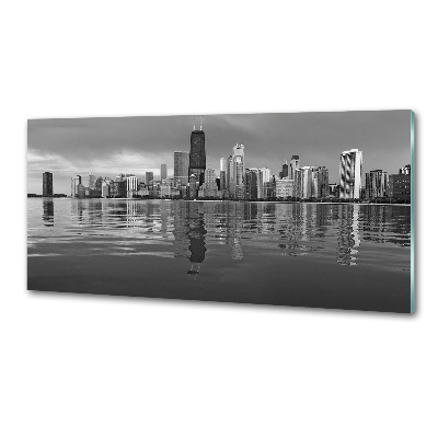 Panel szklany do kuchni Chicago