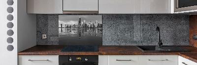 Panel szklany do kuchni Chicago