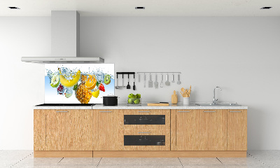 Panel de pared de cocina Frutas bajo el agua