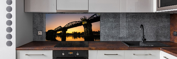 Panel de pared de cocina Puente en Tailandia