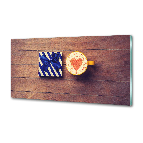 Salpicadero de cocina Café y un regalo