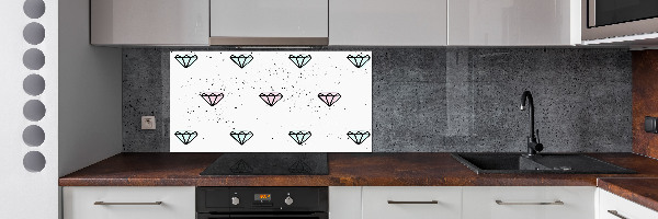 Panel de pared de cocina Diamantes