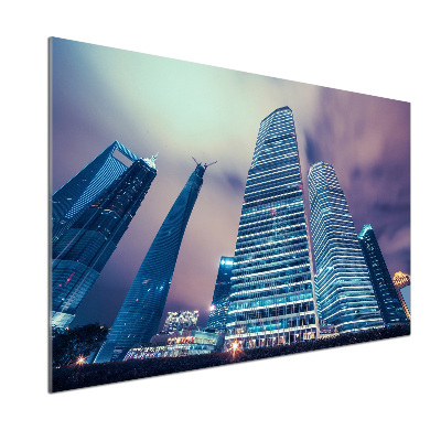 Panel do kuchni Drapacze chmur