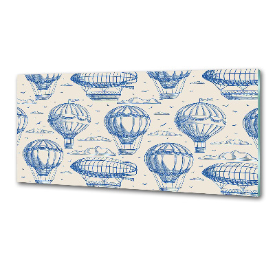 Panel de pared de cocina Globos y dirigibles