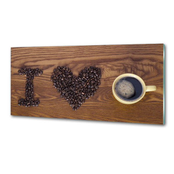 Salpicadero para cocina Me encanta el café