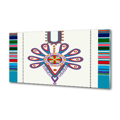 Panel de pared de cocina Patrón popular polaco