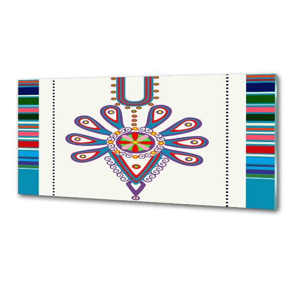 Panel de pared de cocina Patrón popular polaco