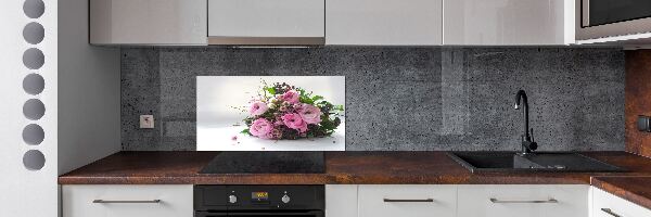 Panel para cocina Un ramo de rosas