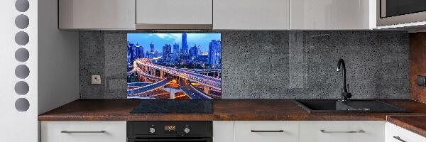 Panel szklany do kuchni Wiadukt