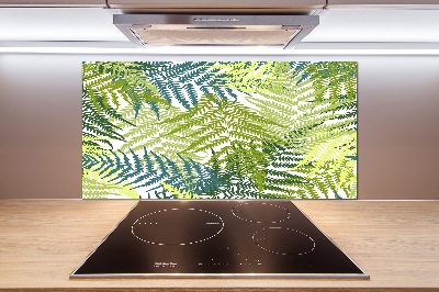 Panel do kuchni Paprocie wzór