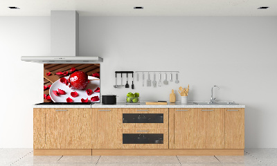 Panel de pared de cocina Manzana en un palito