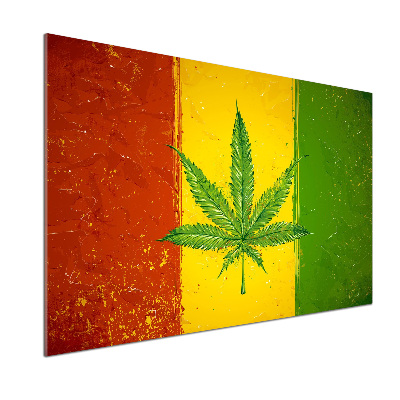 Panel antisalpicaduras Bandera rasta