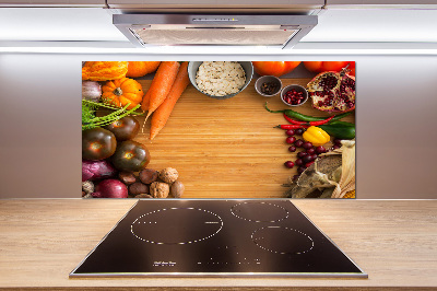 Panel para cocina Verduras de otoño