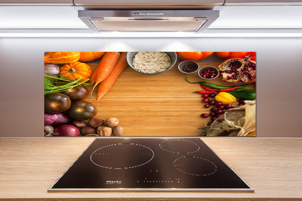 Panel para cocina Verduras de otoño