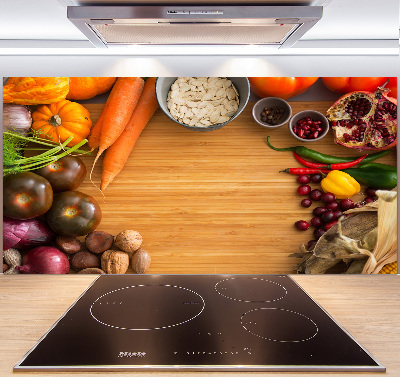 Panel para cocina Verduras de otoño