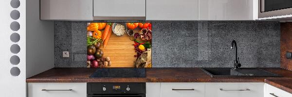 Panel para cocina Verduras de otoño