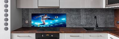 Panel de pared de cocina Futbolista