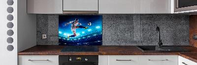 Panel de pared de cocina Futbolista