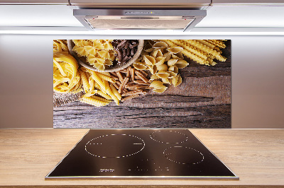 Panel de pared de cocina Mezcla de pasta