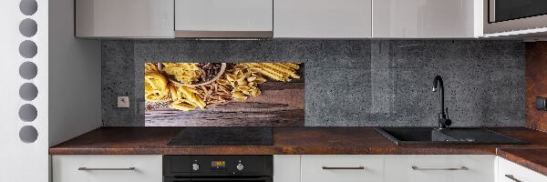 Panel de pared de cocina Mezcla de pasta