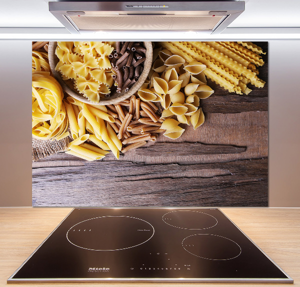 Panel de pared de cocina Mezcla de pasta