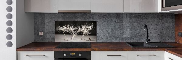 Panel antisalpicaduras semillas de diente de león