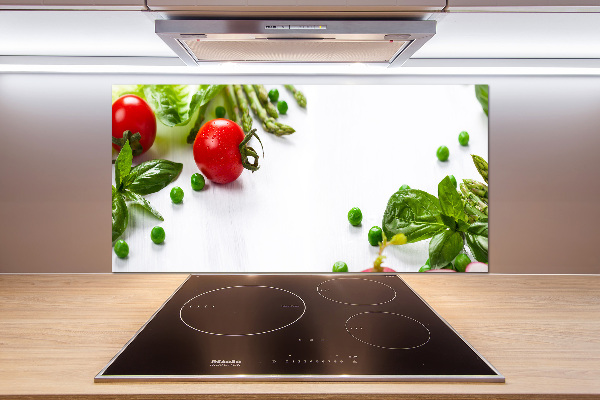 Salpicadero para cocina Verduras frescas