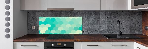 Panel de pared de cocina Fondo geométrico
