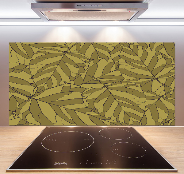 Panel para cocina Hojas