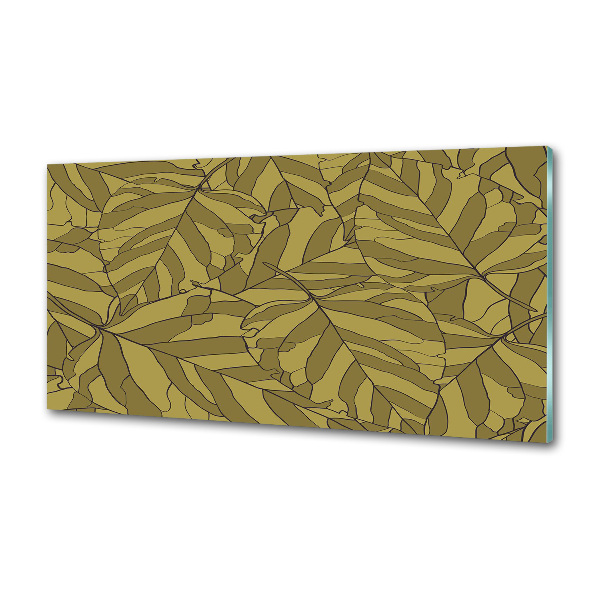 Panel para cocina Hojas