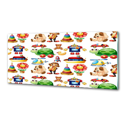 Panel de pared de cocina Juguetes