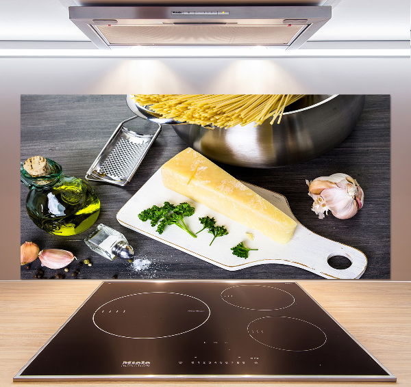 Panel lacobel Makaron z czosnkiem