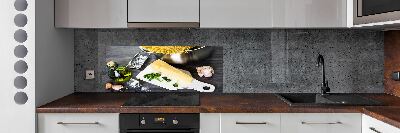 Panel lacobel Makaron z czosnkiem