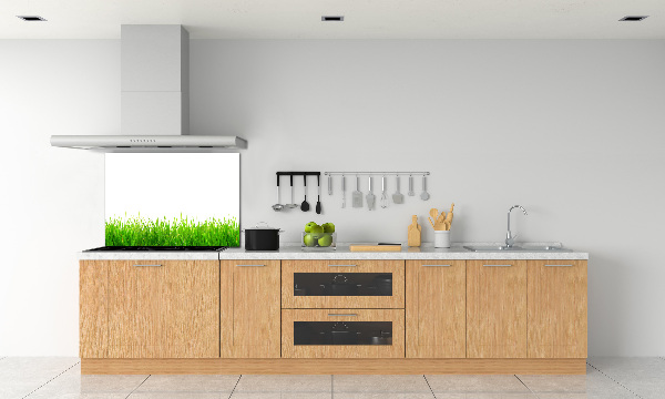 Panel de pared de cocina Césped