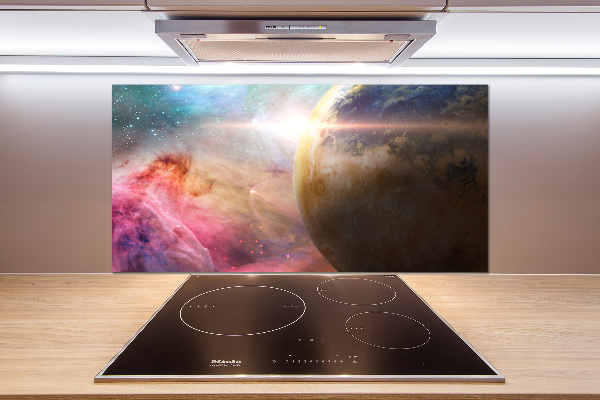 Panel de pared de cocina Galaxia