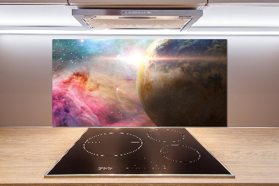 Panel de pared de cocina Galaxia