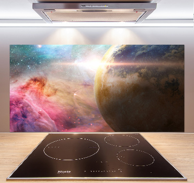 Panel de pared de cocina Galaxia