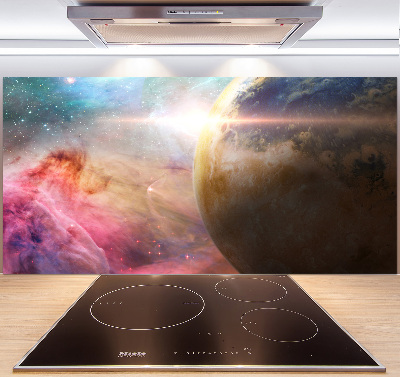 Panel de pared de cocina Galaxia